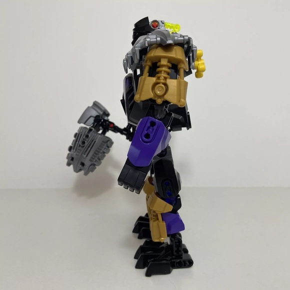 LEGO BIONICLE Onua - Master of Earth 70789 99% Complete No Gold Mask Or Manual. - Picture 5 of 9